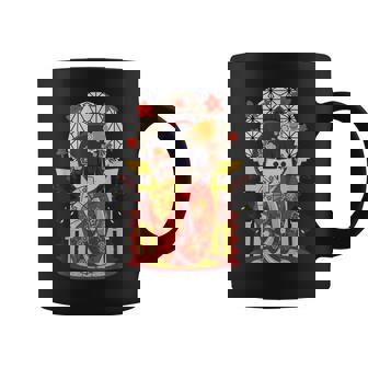 こけし 人形 シャツ 和装 赤 日本運 福 コーヒーマグ - Kawaiitshirt