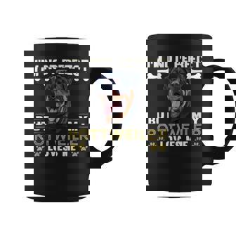 しかし、私のロットワイラーは私を愛している 犬の恋人 ロットワイラー コーヒーマグ - Kawaiitshirt