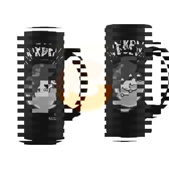 ねこぺん日和 ドーナツねこぺん ダークカラー コーヒーマグ - Kawaiitshirt