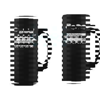 ひつじがいっぴき2 羊 ヒツジ ヤギ 不眠 安眠 数え歌 もふもふ 集団 かわいい おもしろ メンズ レディース キッズ コーヒーマグ - Kawaiitshirt