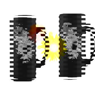 ひまわり ガーベラ 花 デイジー ガーベラ 花 デイジー 花柄 コーヒーマグ - Kawaiitshirt