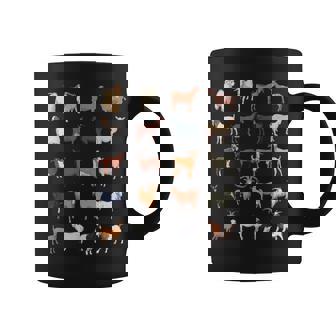 ふれあい動物園 たくさんのヤギ コーヒーマグ - Kawaiitshirt