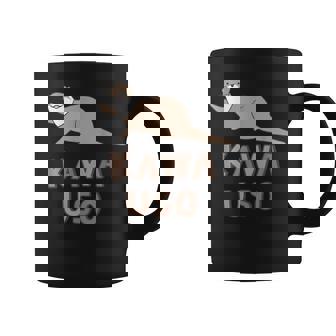 ゆるカワウソさん Otters オッターズ はろー”【No27】コツメカワウソ グッズ かわいい イラスト コーヒーマグ - Kawaiitshirt