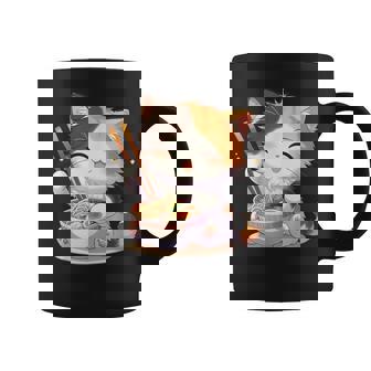 わがまま猫 ねこ ラーメン好き かわいい おもしろ マンガ コーヒーマグ - Kawaiitshirt