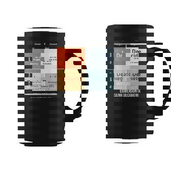 アイゼンハワー意思決定マトリックスのイラスト コーヒーマグ - Kawaiitshirt