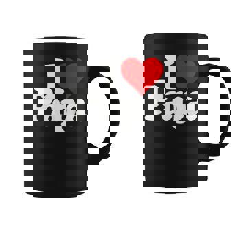 アイラブハートパパ父の日パパパパ コーヒーマグ - Kawaiitshirt