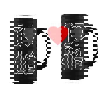 アイラブ・仙台（I Love ハート）宮城県 Big 大きな文字【47都道府県】ジモtティ 旅行お土産 面白 コーヒーマグ - Kawaiitshirt