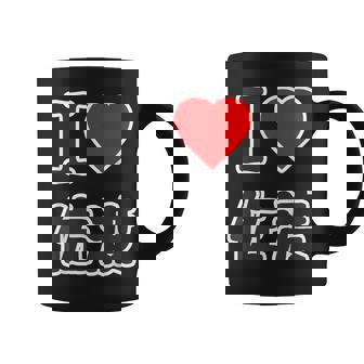 アイラブ・佐渡（I Love ハート）大きな文字 Big 佐渡島【47都道府県】ジモtティ 地元愛 お土産 グッズ 面白 コーヒーマグ - Kawaiitshirt