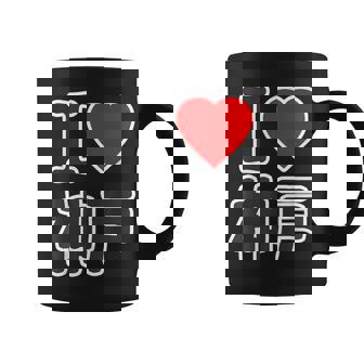 アイラブ・神戸（兵庫県）（I Love ハート）Big 大きな文字【47都道府県】ジモtティ お土産 面白い コーヒーマグ - Kawaiitshirt