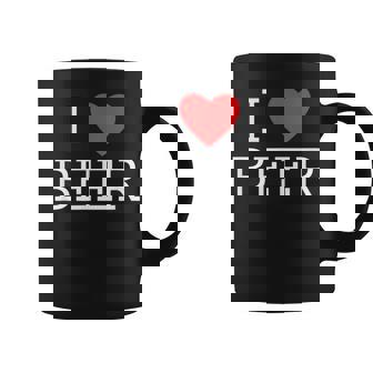 アイ・ラブ・ビール コーヒーマグ - Kawaiitshirt