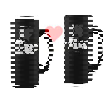 アイ・ラヴ・ハート・テオ・セオドア コーヒーマグ - Kawaiitshirt