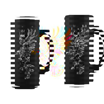 アステカ メキシコ神話 羽をつけた蛇 鷲 マヤ人 コーヒーマグ - Kawaiitshirt
