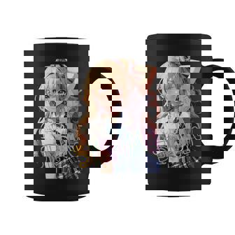 アニメ風イラスト ギャル 最強 可愛い女の子 コーヒーマグ - Kawaiitshirt