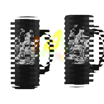 アボカド リラックス 持株 おやつ アート フルーツ モチーフ アボカド コーヒーマグ - Kawaiitshirt