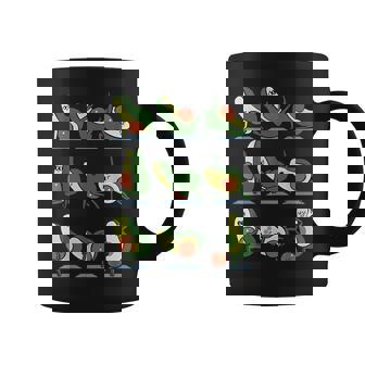 アボカドヨガ フラット腹部用 コーヒーマグ - Kawaiitshirt