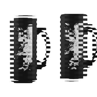 アメリカンイーグル ブラック ホワイト アメリカンパトリオット コーヒーマグ - Kawaiitshirt