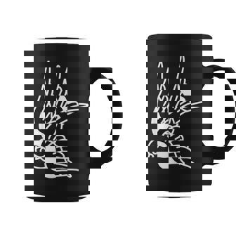 アメリカントラディショナル ツバメ 鳥 アウトライン タトゥー コーヒーマグ - Kawaiitshirt