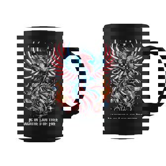 アメリカ神話 伝説のクリーチャー アメリカンフェニックス 自由の鳥 復活 火の鳥 コーヒーマグ - Kawaiitshirt