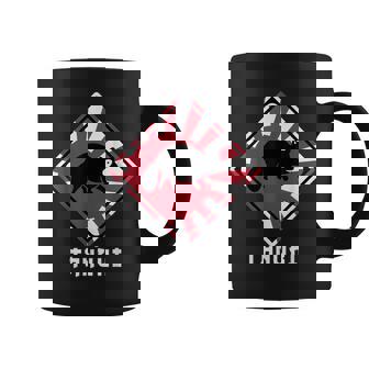 アライグマ犬 たぬき交差 日本ライジングサンフラッグ コーヒーマグ - Kawaiitshirt