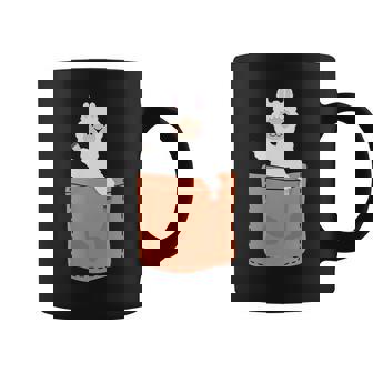 アルパカ 胸ポケット Pako Lama Huacaya アルパカ ブリーダー アルパカ コーヒーマグ - Kawaiitshirt