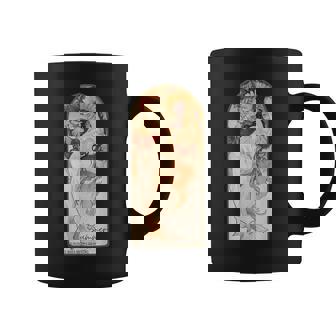 アルフォンス・マリア・ミュシャの季節 夏 コーヒーマグ - Kawaiitshirt