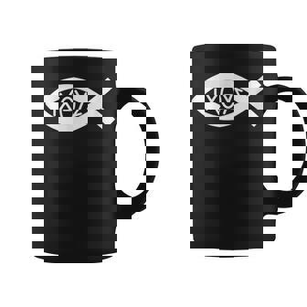 イクティス キリスト教の魚のシンボル キリスト教 聖書 キリスト教 コーヒーマグ - Kawaiitshirt