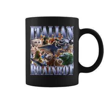 イタリア Brainrot 面白い トラララ クロコディロ ミーム ジョーク ブーツレッグ コーヒーマグ - Kawaiitshirt