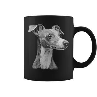 イタリアン グレイハウンド 犬 モチーフ ペット イタリアン グレイハウンド コーヒーマグ - Kawaiitshirt
