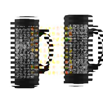 イタリア語-ブレインローz世代面白いミーム90ブレインロットキャラクター コーヒーマグ - Kawaiitshirt