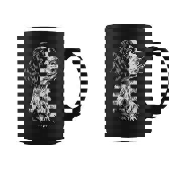 イングリッシュセッター 犬 モチーフ ペット イラスト イングリッシュセッター コーヒーマグ - Kawaiitshirt