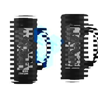 イーサリアム クリプトアイソメトリックテキスト Eth 暗号通貨シャツ コーヒーマグ - Kawaiitshirt