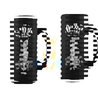 ウェルシュ・コーギー いぬ 犬 筋トレ 筋肉 バーベル ウエイトリフティング コーヒーマグ - Kawaiitshirt