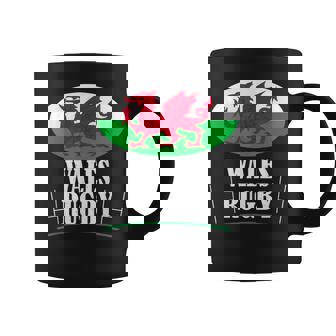 ウェールズ ラグビー チーム Cmon Cymru フラッグ コーヒーマグ - Kawaiitshirt