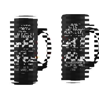 ウエスト・ハイランド・ホワイト・テリア・ウェスティ毎日のやることリスト犬 コーヒーマグ - Kawaiitshirt