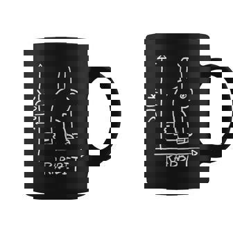 ウサギまたはアヒル 目の錯覚 コーヒーマグ - Kawaiitshirt