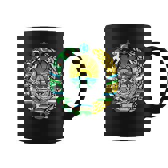 ウズベキスタン 紋章 旗 ウズベキスタン コーヒーマグ - Kawaiitshirt