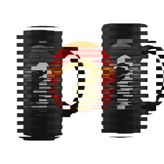 ウツボ サンセット レトロスタイル サファリ ヴィンテージ 70年代 釣り コーヒーマグ - Kawaiitshirt