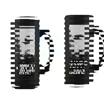 エイリアン Ufo ハンターシャツ I Want To Believe コーヒーマグ - Kawaiitshirt