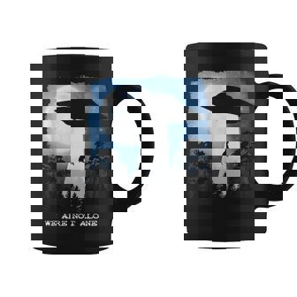 エイリアン アブダクション 牛 Ufo We Are Not Alone ギフト コーヒーマグ - Kawaiitshirt