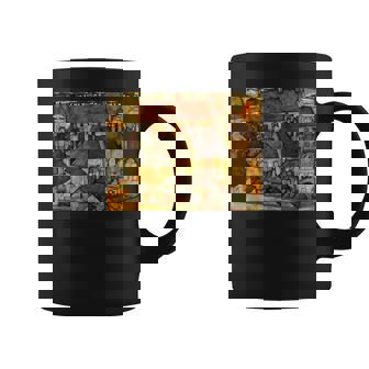 エゴン・シーレ作 イエロー・シティ 1914 コーヒーマグ - Kawaiitshirt