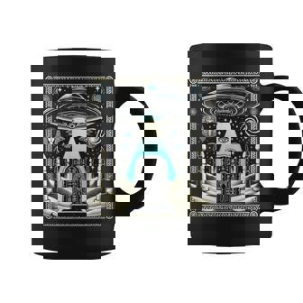 エジプトufoと柱のスターゲート Egypt Ufo Openingtargate コーヒーマグ - Kawaiitshirt