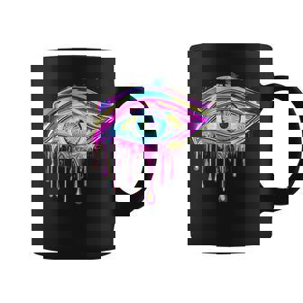 エジプトのホルスの目 トリッピー サイケデリック アート 宇宙 シュール コーヒーマグ - Kawaiitshirt