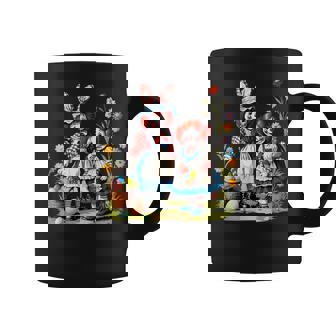 エッグハントにイースターバニーの耳を持つラガディアン。 コーヒーマグ - Kawaiitshirt