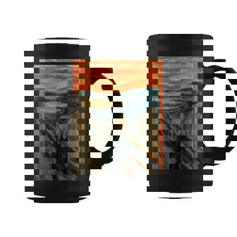 エドヴァルド表現主義の叫びムンクアート コーヒーマグ - Kawaiitshirt