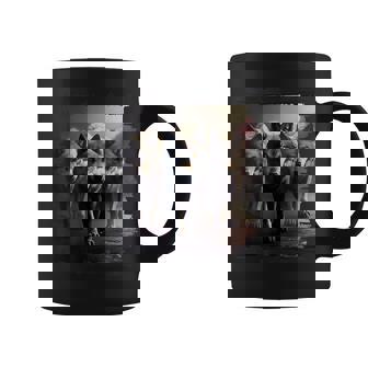 オオカミの部族 野生動物 ウルフ マウンテン コーヒーマグ - Kawaiitshirt