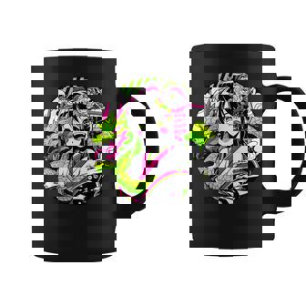オタク愛好家のためのドラゴンボンド付きカワイイアニメ芸者 コーヒーマグ - Kawaiitshirt
