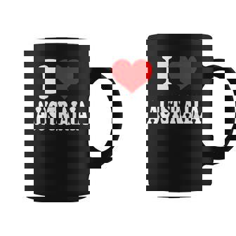 オーストラリア アイ・ハート・オーストラリア アイ・ラブ・オーストラリア コーヒーマグ - Kawaiitshirt