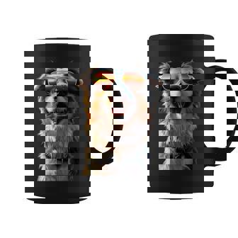 オーストラリアン・シェパード＆サングラス 愛犬家 シェパード コーヒーマグ - Kawaiitshirt