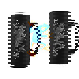 カエルの恋人-青いカエル コーヒーマグ - Kawaiitshirt