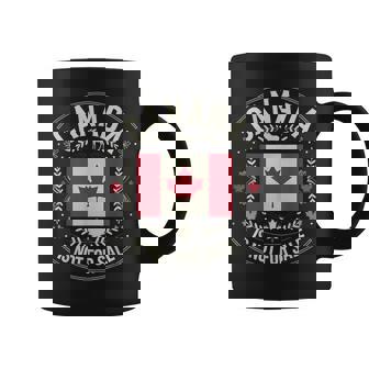 カナダは非売品です 愛国的なカナダ人 コーヒーマグ - Kawaiitshirt